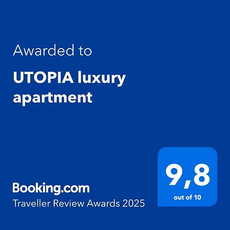 Utopia Luxury Apartment Chrissi Akti Chania Exterior foto