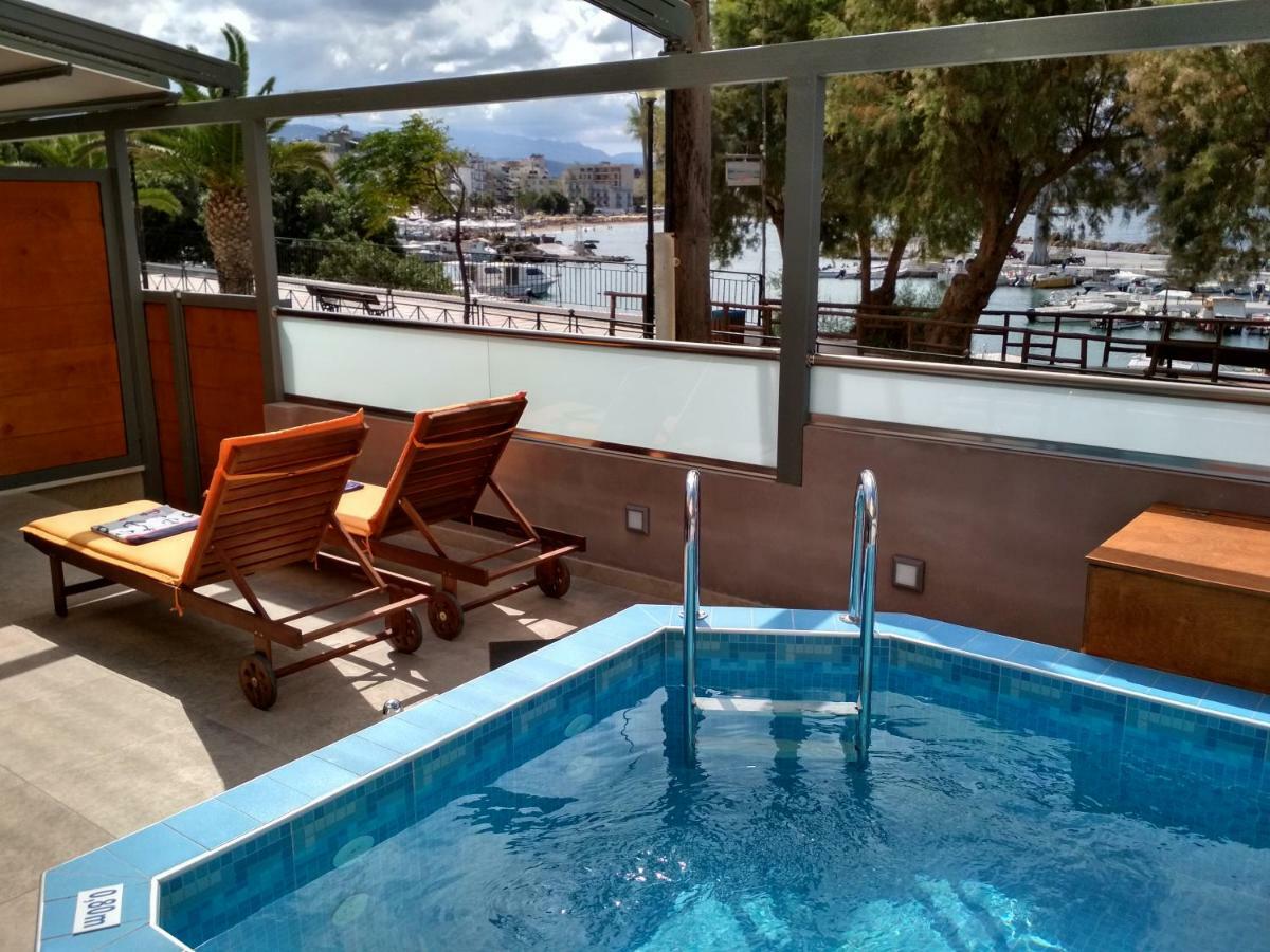 Utopia Luxury Apartment Chrissi Akti Chania Exterior foto