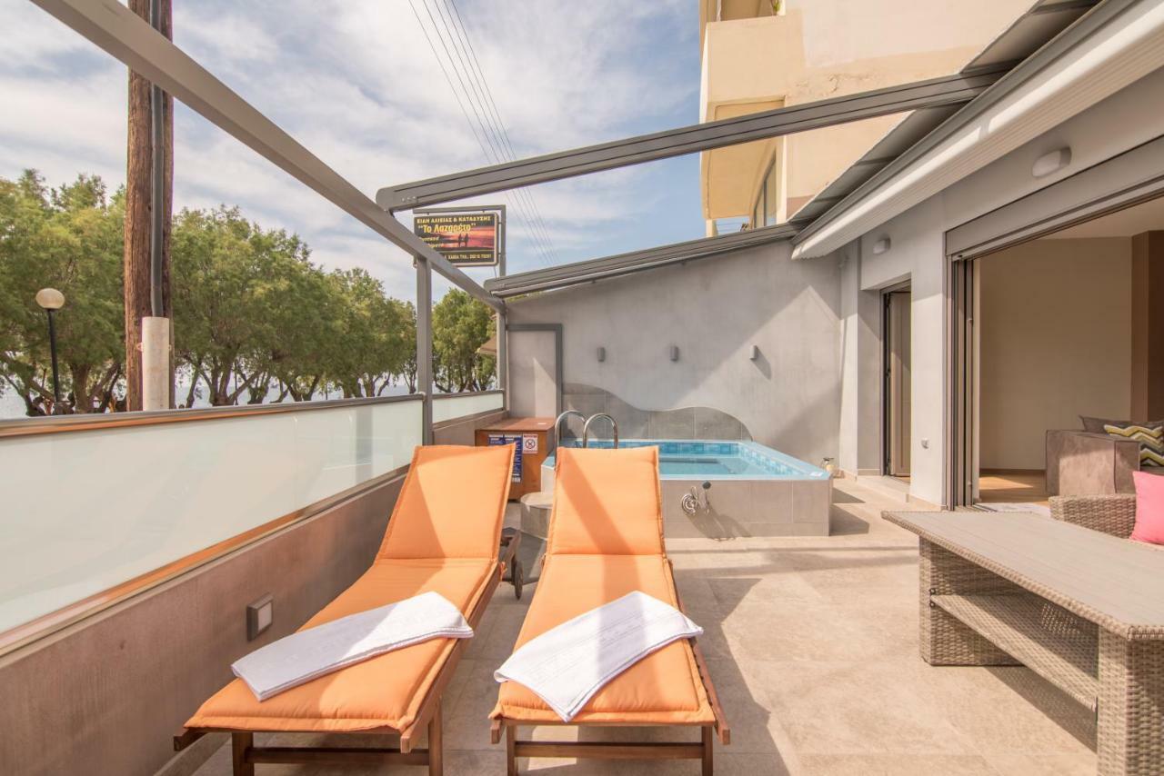 Utopia Luxury Apartment Chrissi Akti Chania Exterior foto