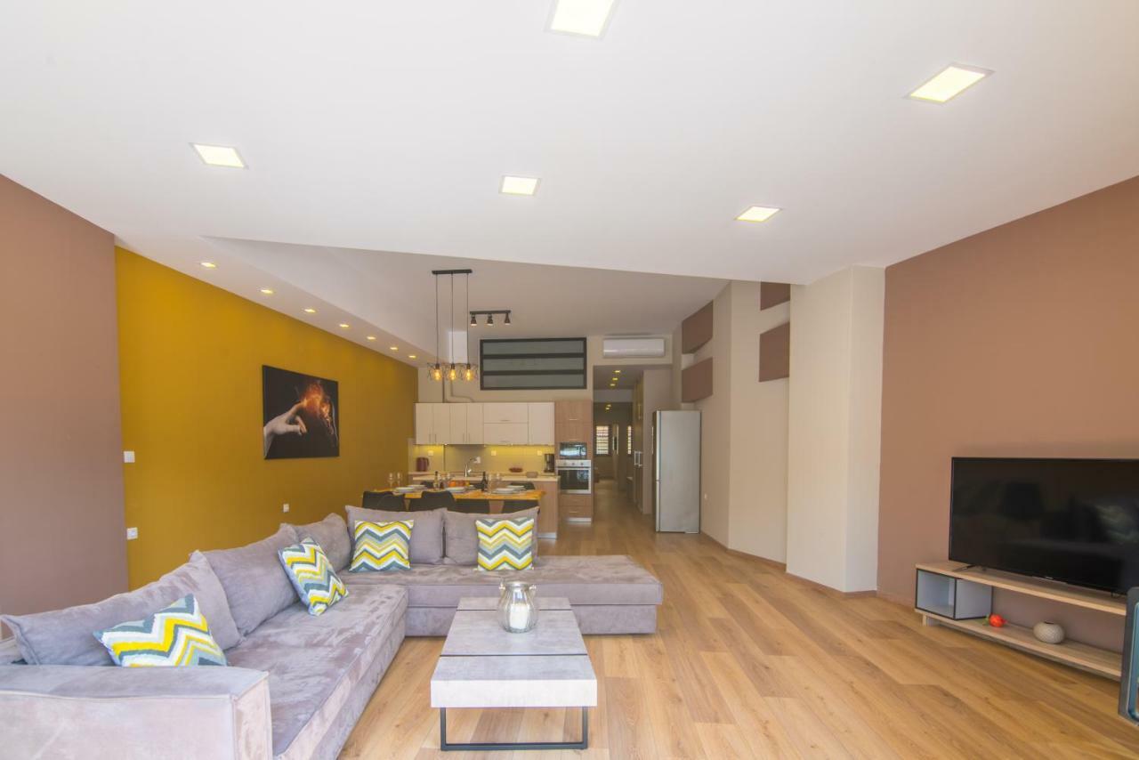 Utopia Luxury Apartment Chrissi Akti Chania Exterior foto